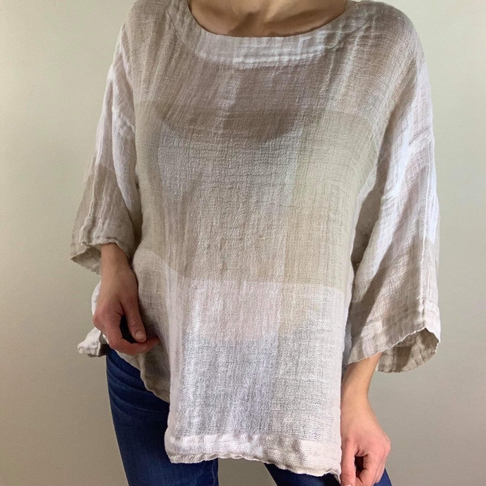 Purejill linen blouse